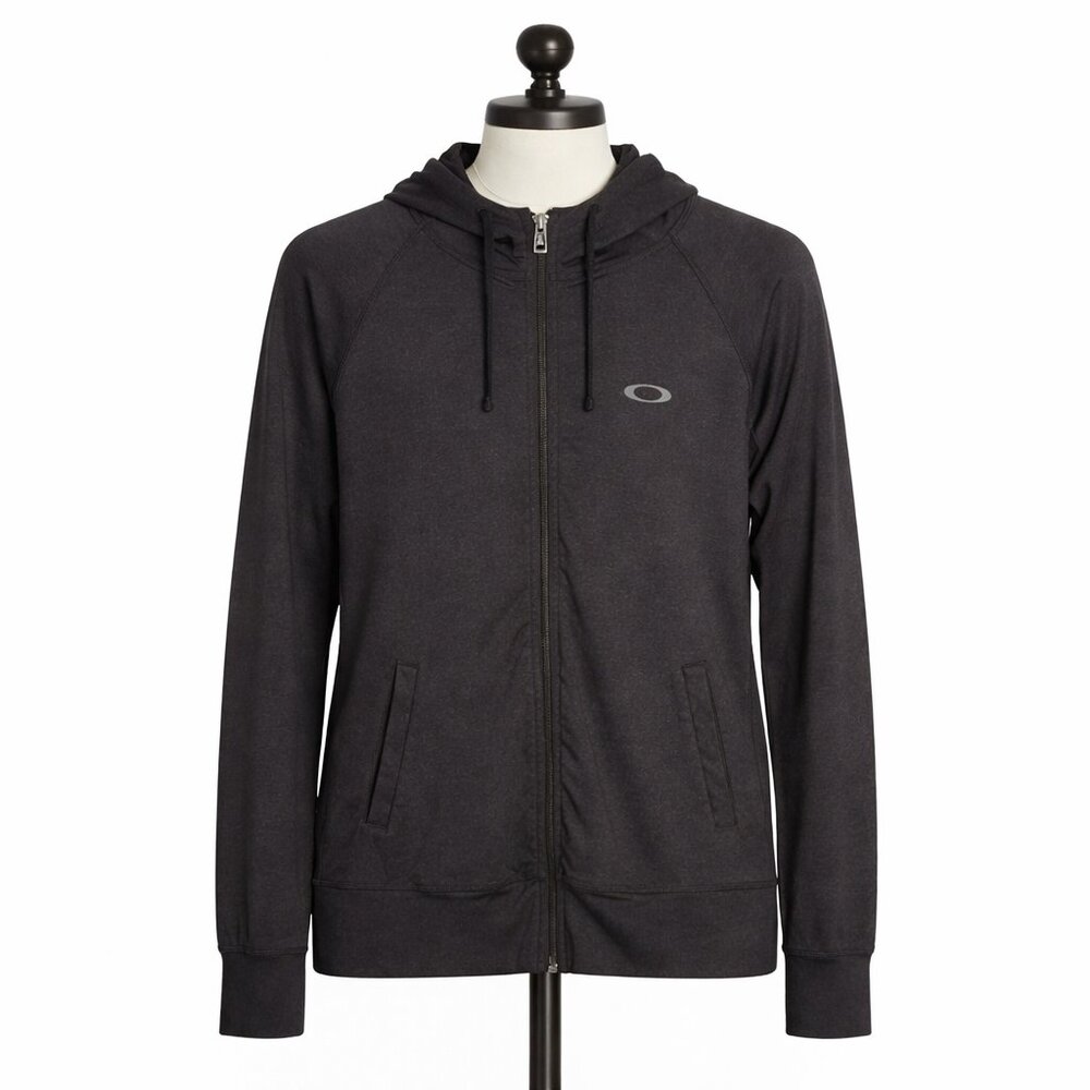 Oakley Men’s Lightweight Hooded Athletic Jacket Size M
